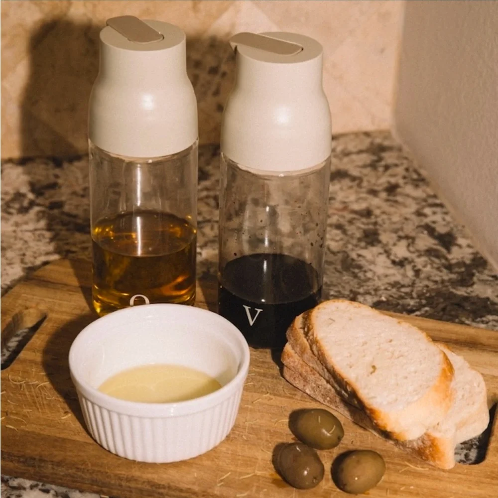 NWT Olive Oil & Vinegar Cruet Set - Picture 1 of 7